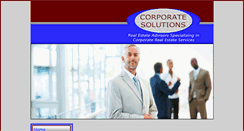 Desktop Screenshot of corporatesolutions.com